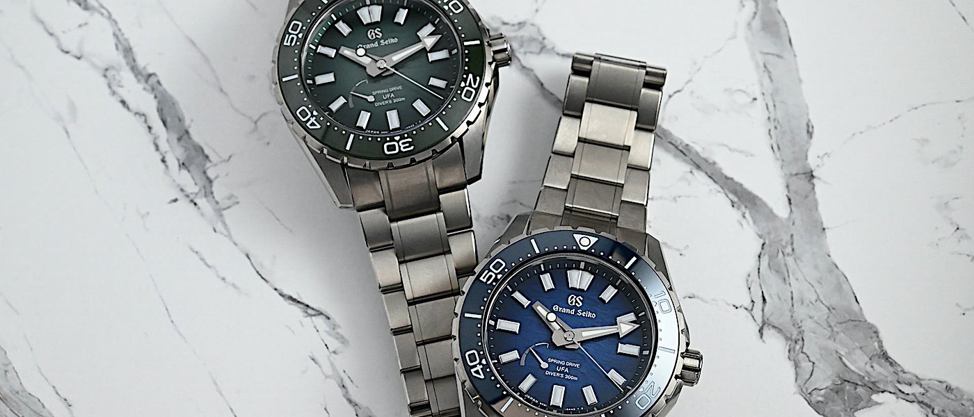 方寸破界，潜赴深海：GRAND SEIKO Spring Drive U.F.A. Diver Ushio 300