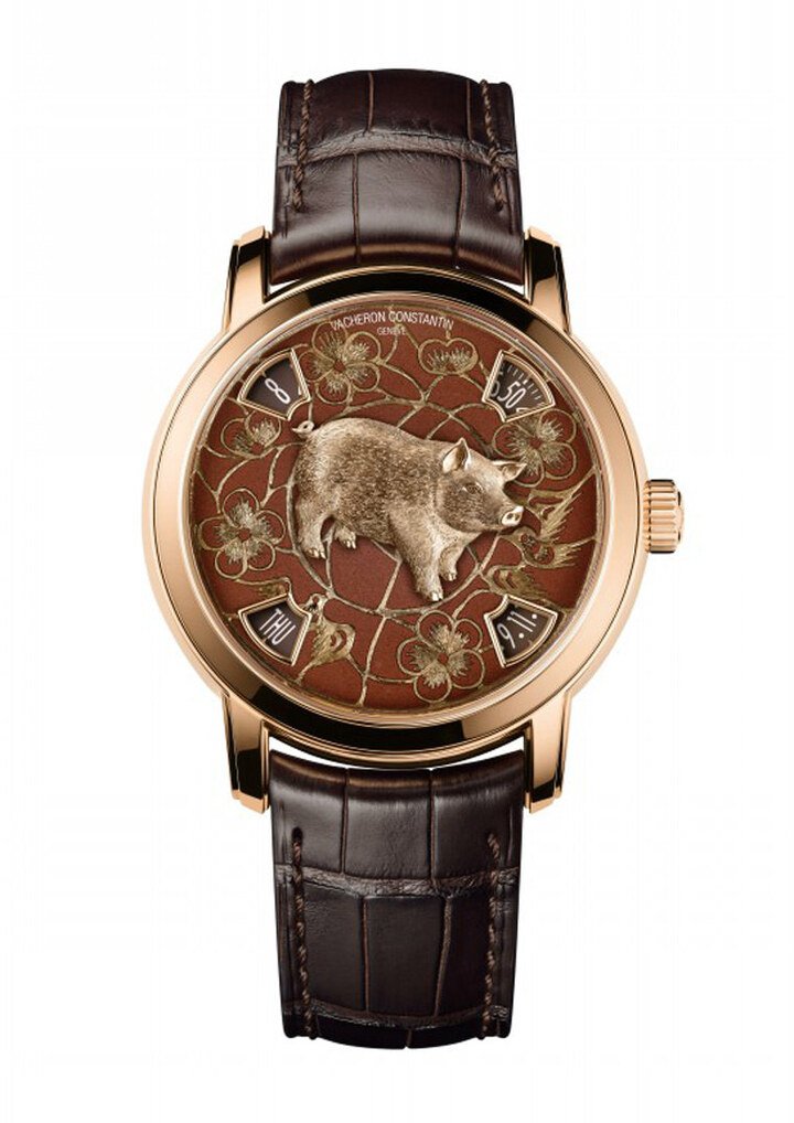 Métiers d'Art艺术大师系列猪年生肖表