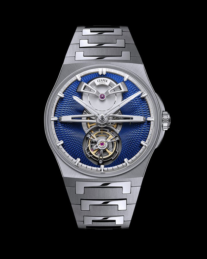 Antarctique Tourbillon Titanium Cosmic Blue