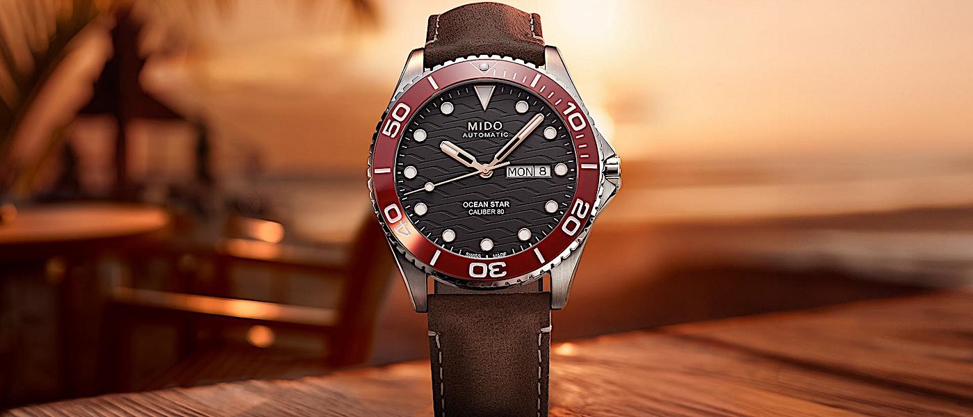 黑中带雾 红如火焰：MIDO Ocean Star 200C