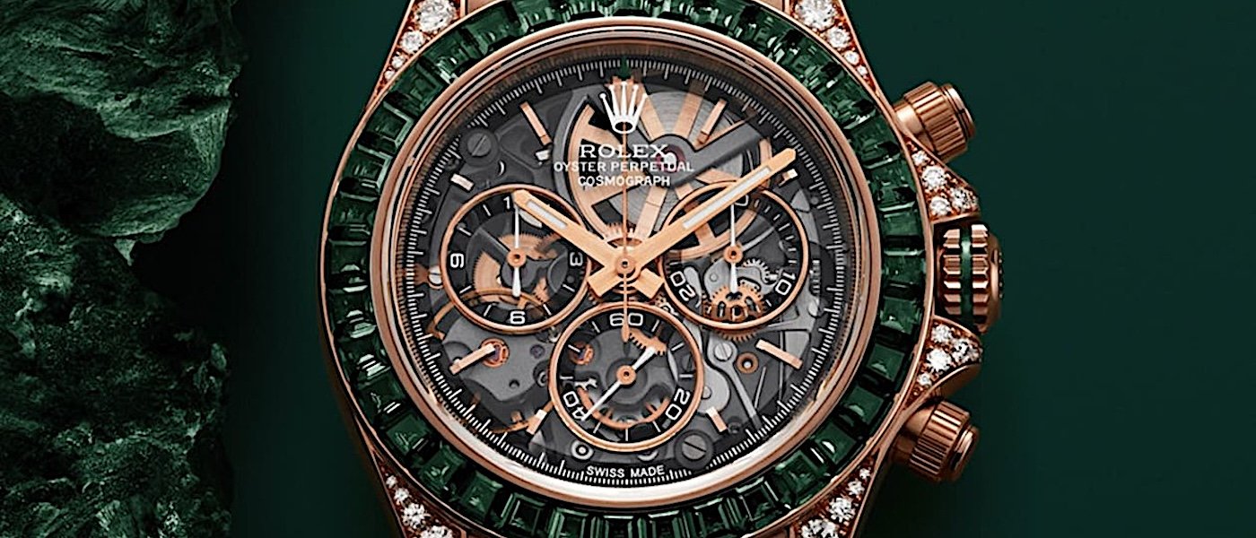 真正宝石行家的玫瑰金Daytona 巧妙展现一流品味