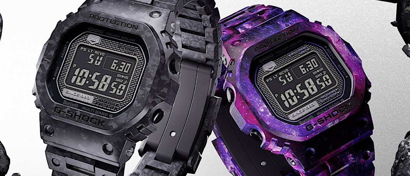 G-SHOCK应用碳材质诠释宇宙星河主题 新作GCW-B5000轻的很有感