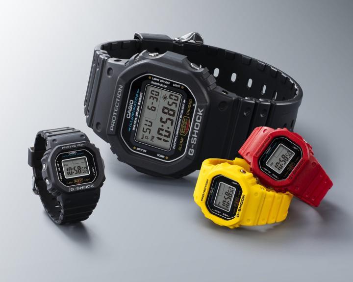 CASIO 突破手表的传统框架，推出 DWN-5600 戒指手表，约为普通 G-SHOCK 的十分之一。