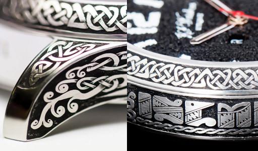  JS Watch Co. 特别版腕表Friesland God 的雕刻表壳