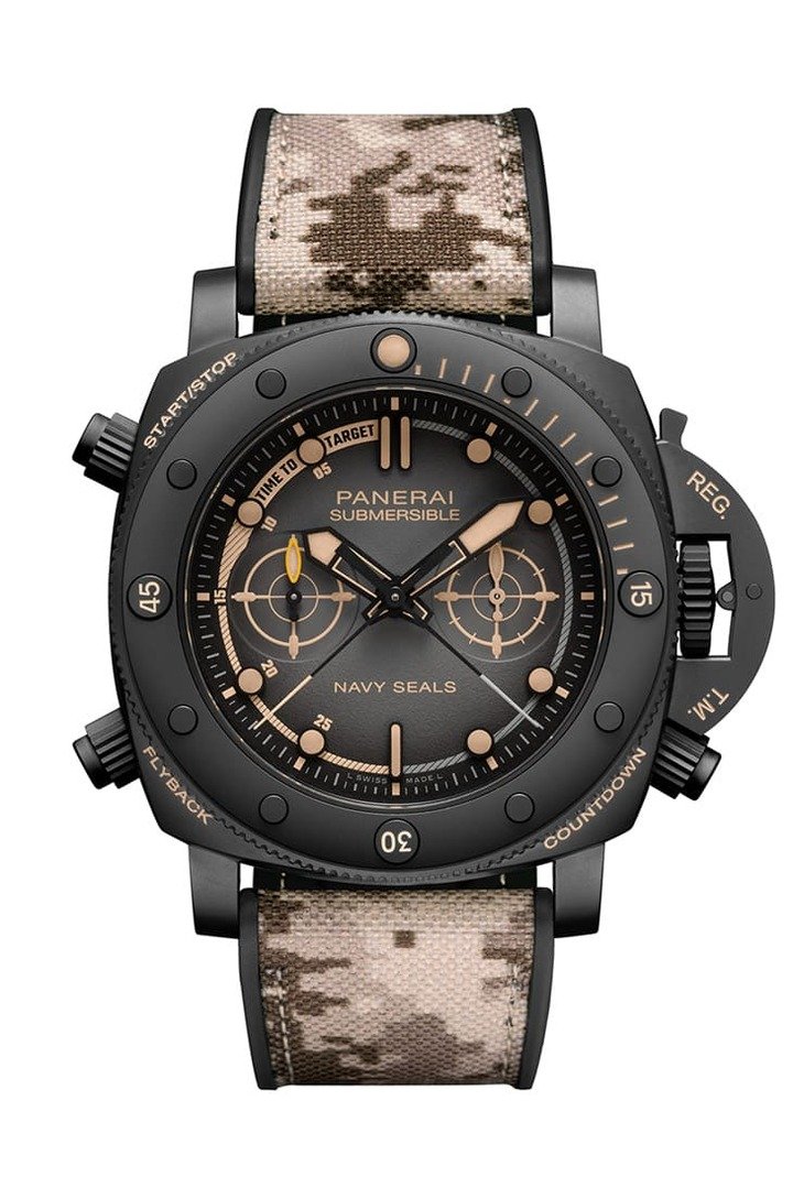 Submersible Chrono Navy SEALs Titanio PAM01521
