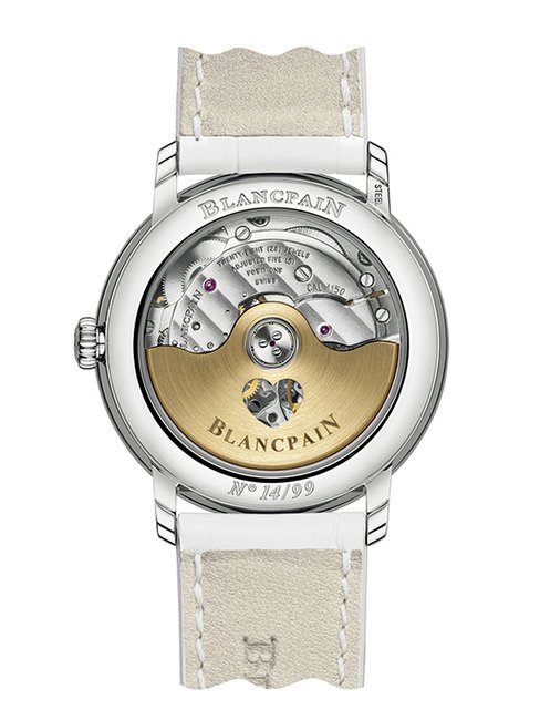 BLANCPAIN Valentine's Day 2014搭载经典的1150机芯