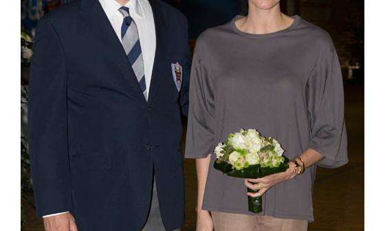 摩纳哥王妃Charlene Wittstock夏琳•维斯托克佩戴 Bulgari宝格丽 Serpenti 腕表