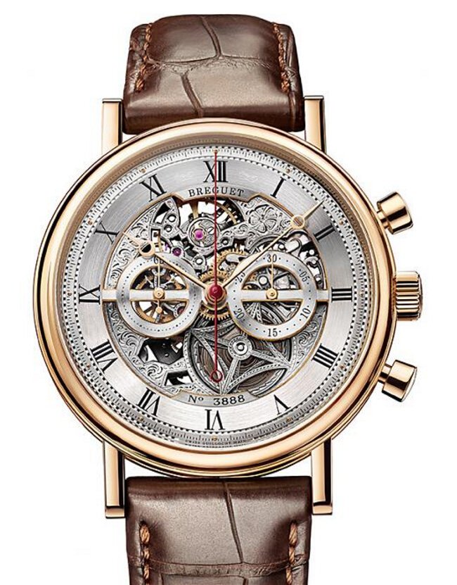 宝玑经典系列Classique Chronograph 5284镂空计时码表