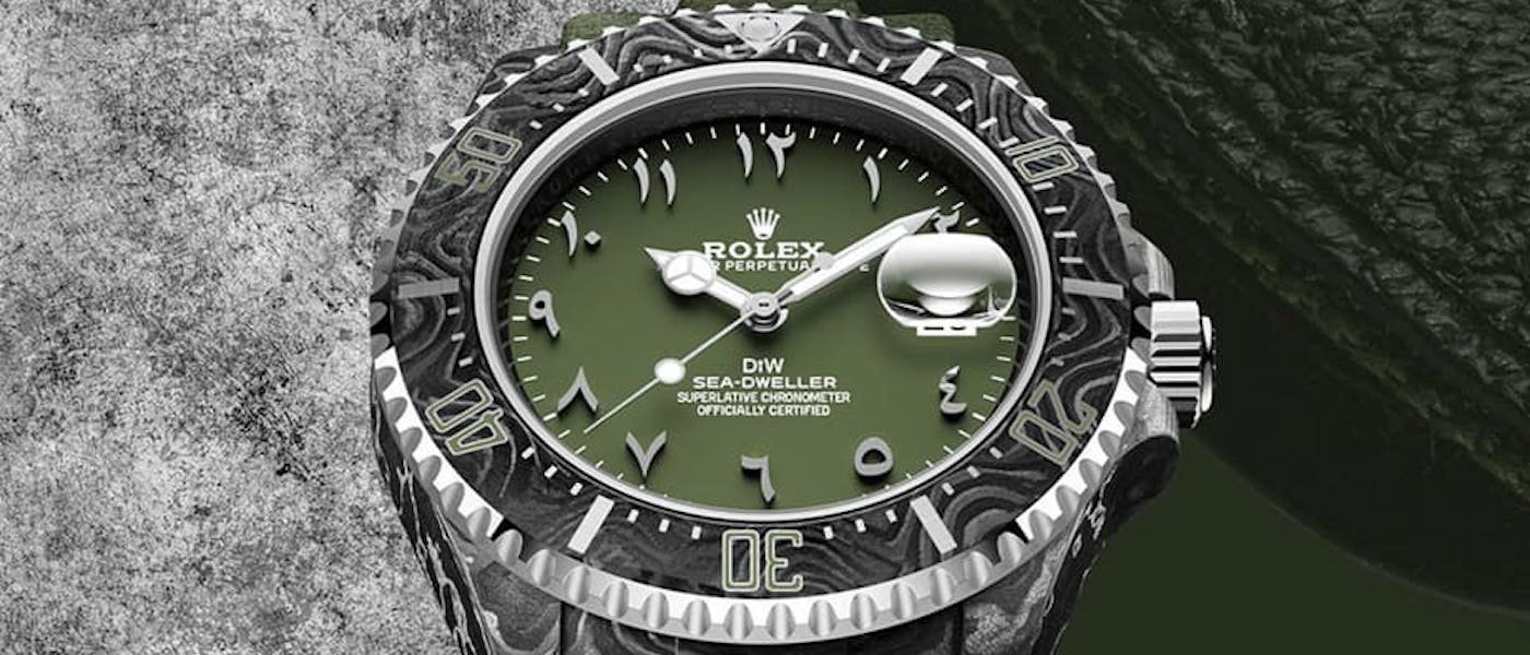 另类军风海使 Sea-Dweller 中东面+碳纤维表壳散发浓浓异国味