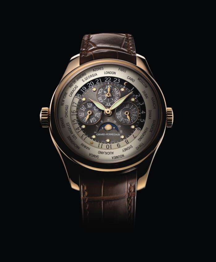 芝柏Girard-Perregaux WW.TC 万年历腕表