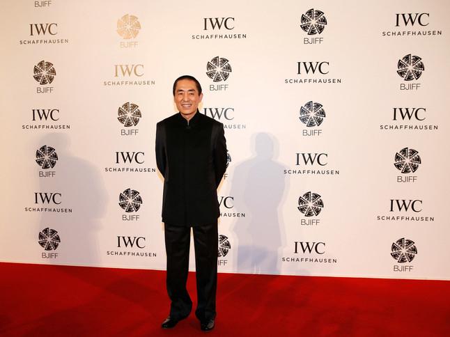 中国著名导演张艺谋出席IWC万国表“For the Love of Cinema”电影人之夜晚宴_红毯