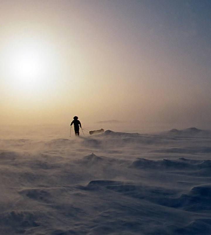 出于对探险的热爱，同时在探险过程中不断突破自我，并且能了解到地球生态的现况，这都是推动Alain Hubert持续投入极地探险的主要原因