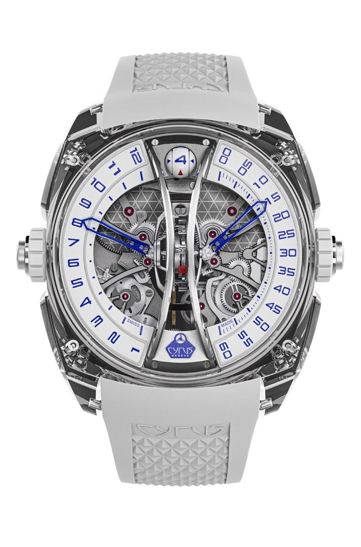Klepcys Vertical Tourbillon Sapphire Blue