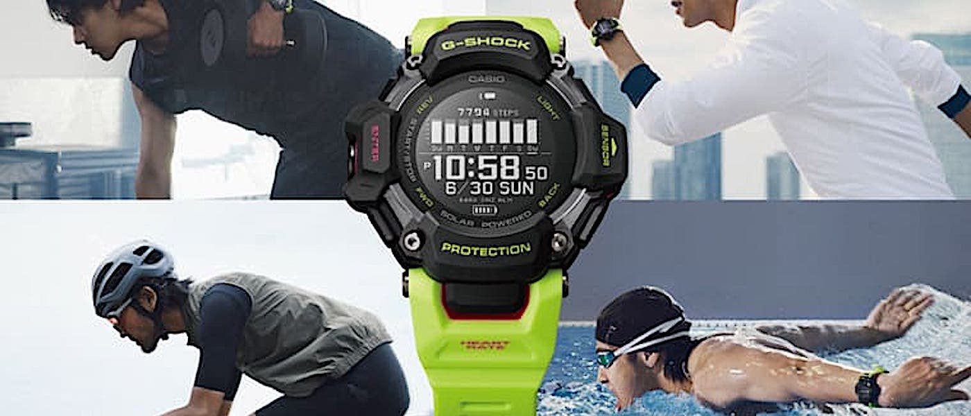 G-SHOCK新一代智能表GBD-H2000重量与尺寸降低 功能性也更全面