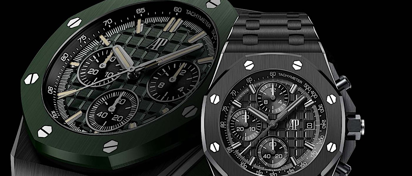 强化运动色彩：Audemars Piguet皇家橡树离岸型⾃动上链计时码表