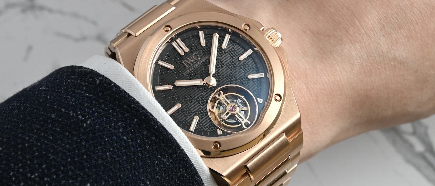 致敬经典，跨越巅峰：IWC Ingenieur Tourbillon 41 工程师陀飞轮腕表红金版