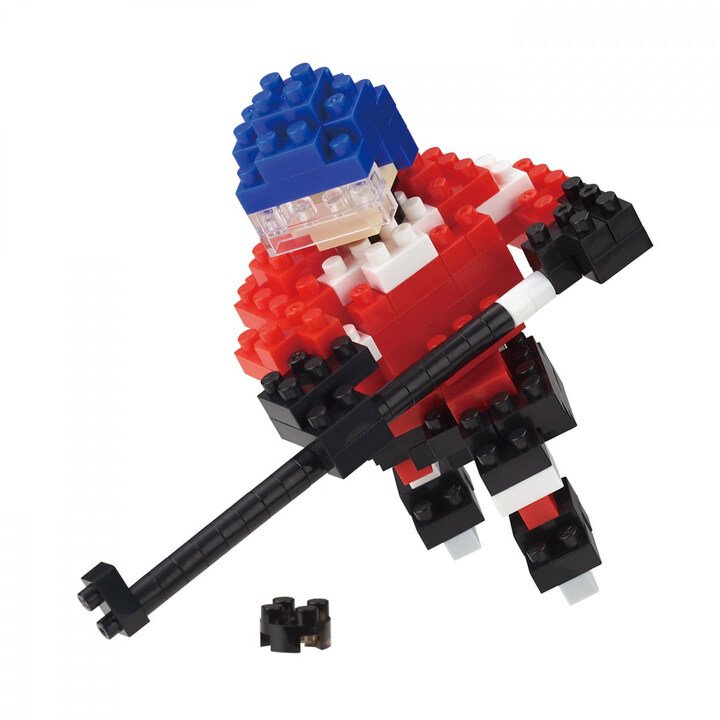 曲棍球nanoblock®迷你积木，共有180片零件