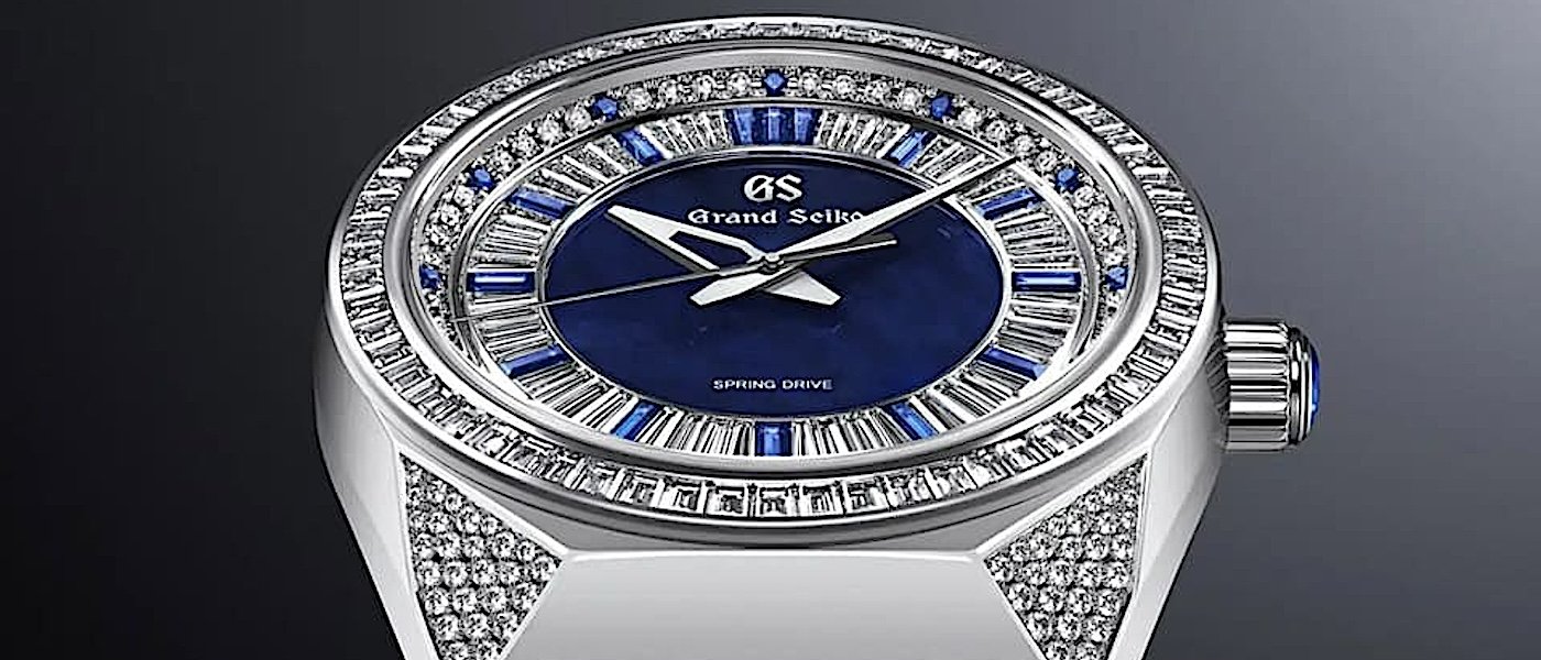 GRAND SEIKO Spring Drive结合高级珠宝工艺诠释“白狮”般的王者气势