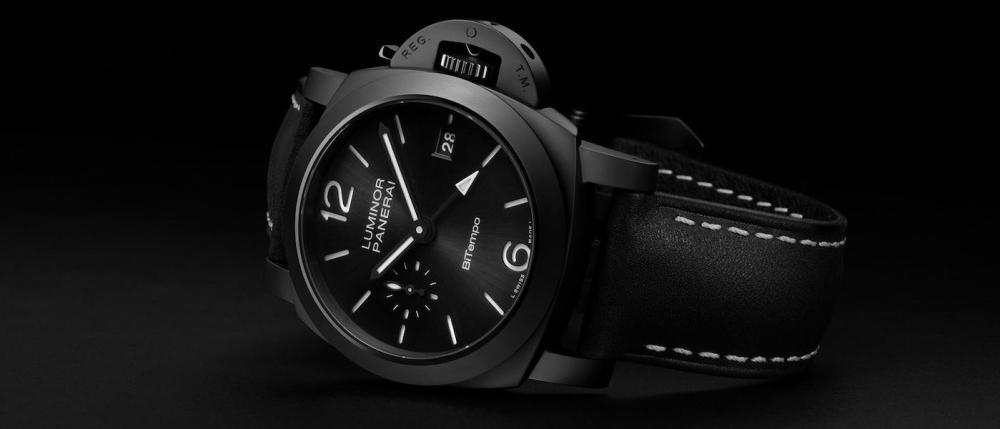 勇于探索创新：沛纳海 Luminor 40 毫米两地时间陶瓷腕表