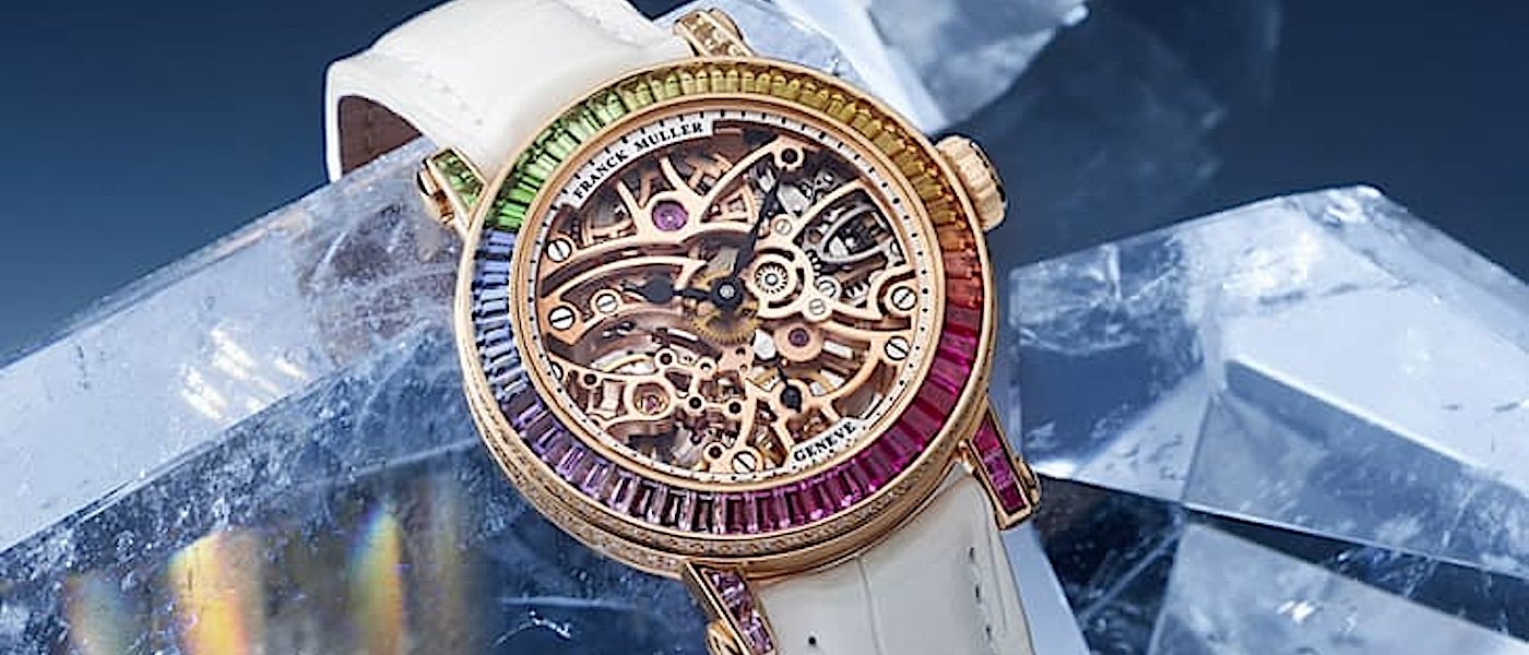 FRANCK MULLER Round系列宝石镶嵌镂空表新尺寸