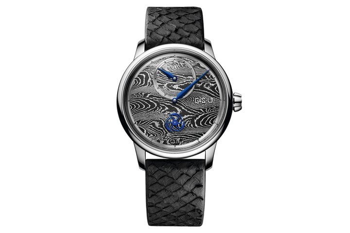 Le Louis Erard Régulateur x GoS大马士革钢联名款腕表
