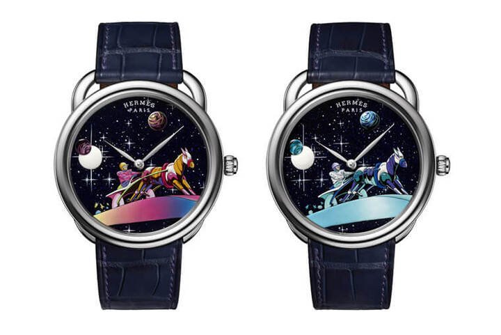Arceau Space Derby微绘工艺手表