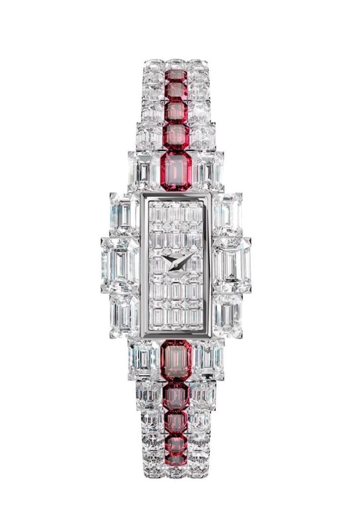 Grand Lady Kalla 高级珠宝时计 — 红宝石款