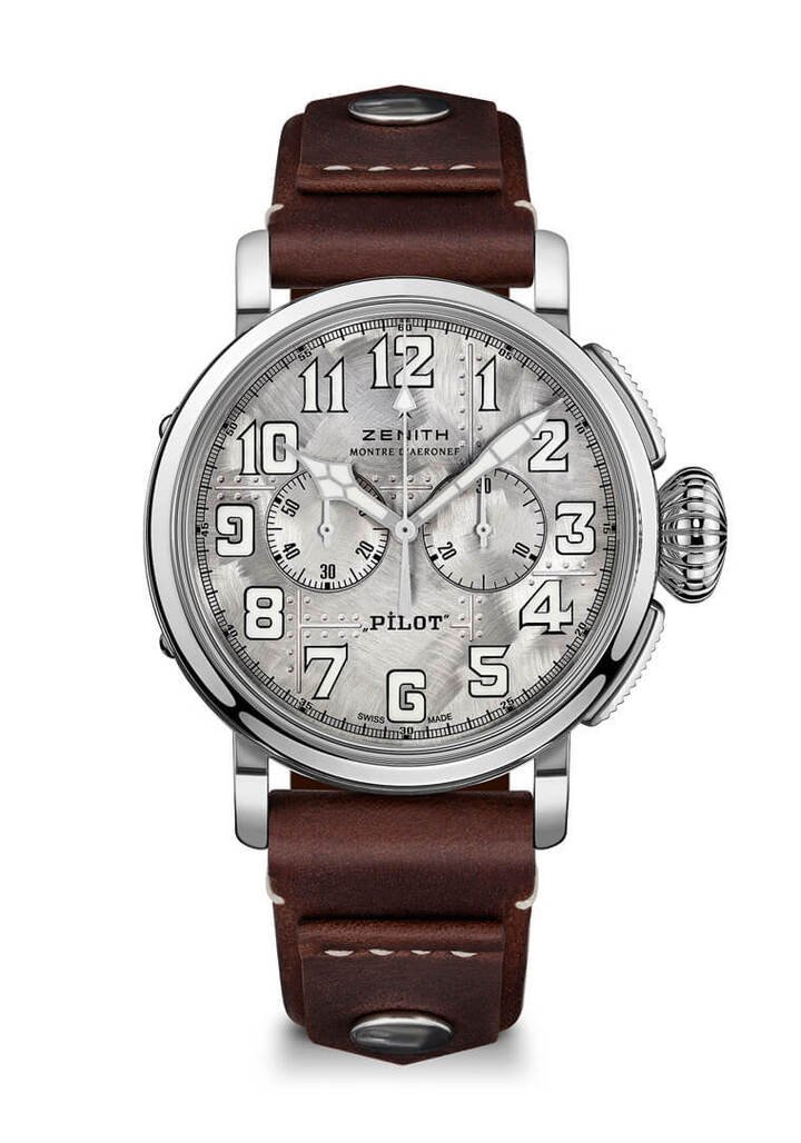Pilot Type 20 Silver Chronograph