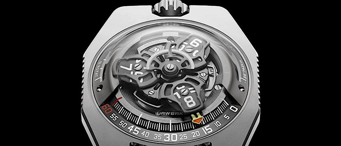 URWERK再推出钛金属版本UR-100V 揭祕与前作主要差别变化