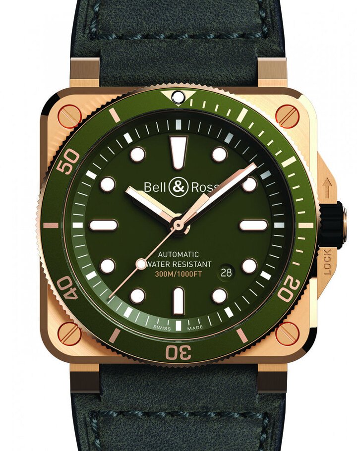 BR 03-92 Diver Green Bronze