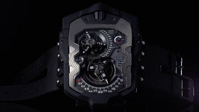 UR-1001 「TITAN」展现出展示URWERK过人制表技术造诣