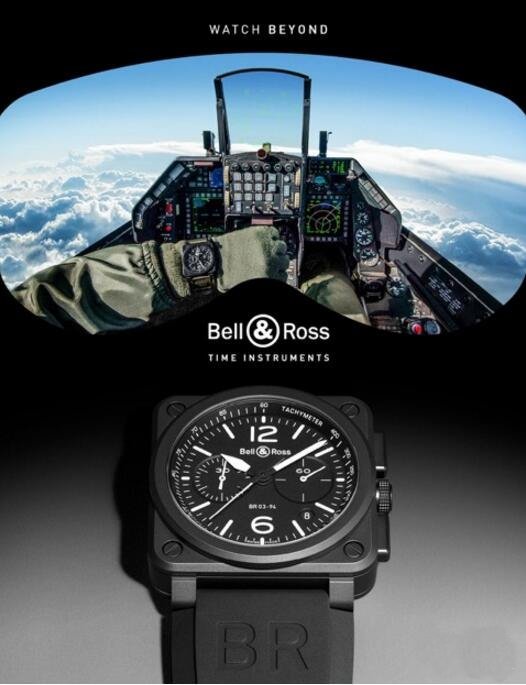 一向以硬汉风格示人的BELL&ROSS，此次不只有全新表款，更有让人热血沸腾的新广告即将上线