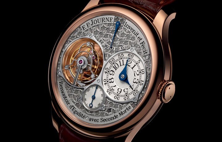 F.P.JOURNE抱持对十八世纪制表工艺的推崇而设计出新作Tourbillon Régence，其面盘带有摄政时期几何图案的金雕，以此向十八世纪的美好年代致敬