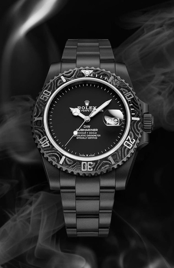 Submariner Ghost限量10只，由于制作耗时费工，因此手表要价36,990欧元也是颇惊人。Source：Designa Individual