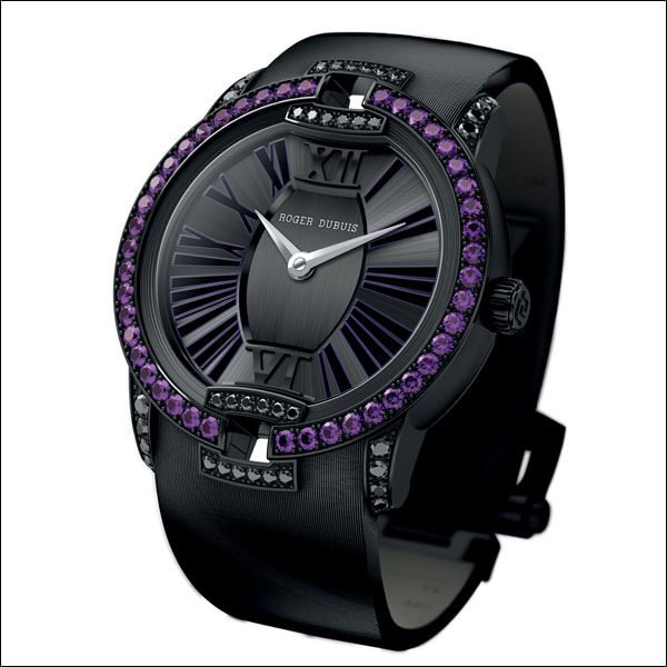 最佳女表奖入围表款之罗杰杜彼 (Roger Dubuis) Velvet Saphirs et Spinels