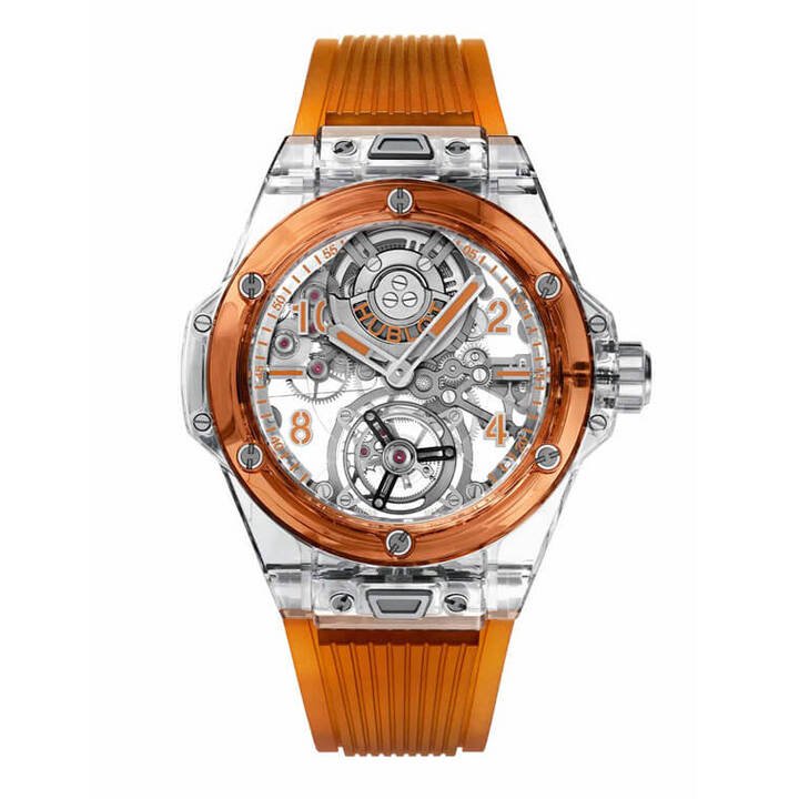 HUBLOT Big Bang Tourbillon。预估价：CHF 160,000～180,000