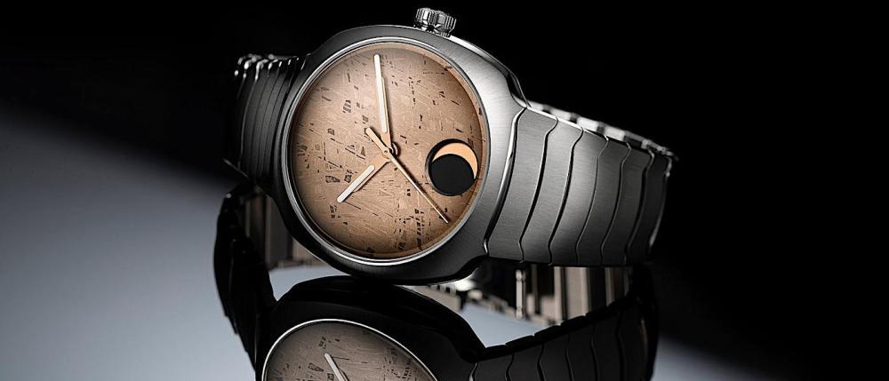 歌咏极致纯粹：H. MOSER & CIE. 疾速者恒动月相陨石概念腕表