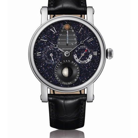 Christiaan Van Der Klaauw Real Moon 1980 砂金玻璃表盘全真月相腕表