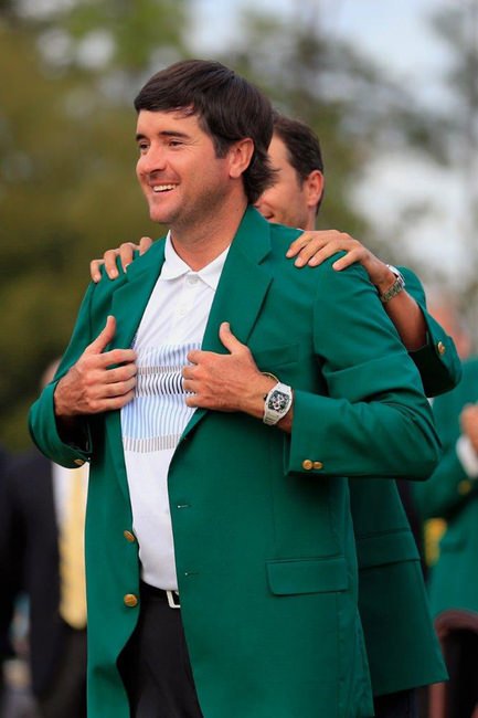 最终披上绿夹克获得冠军的Bubba Watson