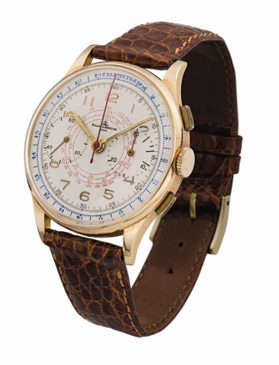 Baume & Mercier 名士表1950年代复古风格计时码表