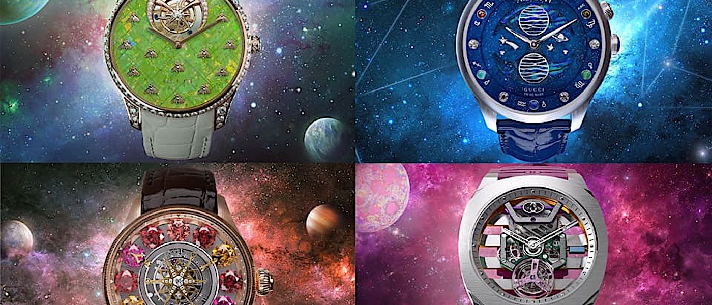 GUCCI以宇宙为主题催生G-Timeless、25H与Grip等各系列高级制表新作