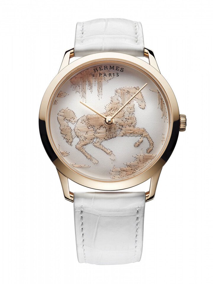 Slim d'Hermès Cheval Ikat