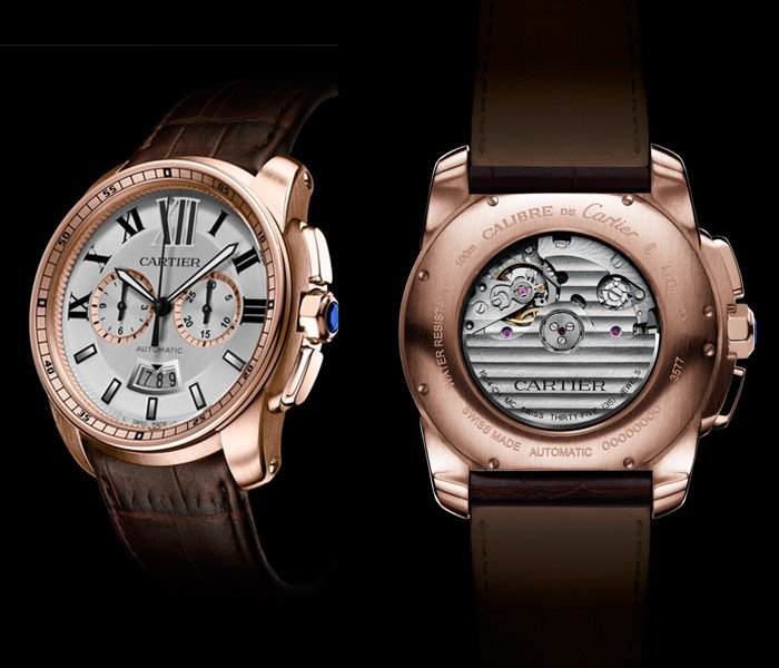 Calibre de Cartier计时码表 – 搭载1904-CH MC 机芯 © Cartier 2012