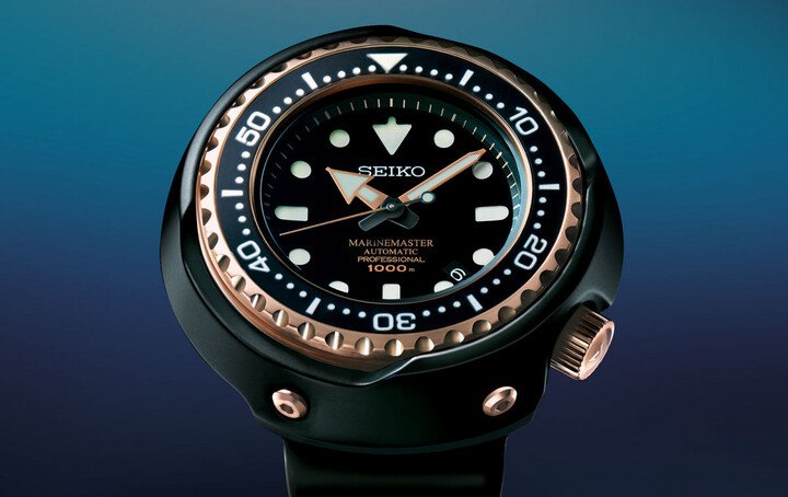 ＊精工鲔鱼罐头 Marinemaster 1000米潜水表