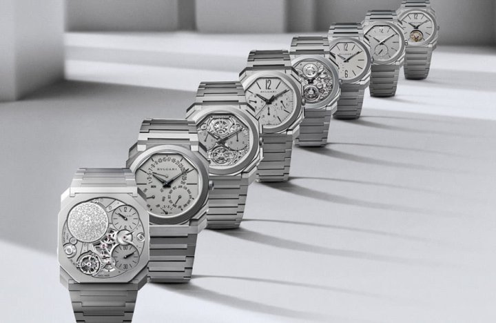宝格丽从2014年以来，已经创作出8款打破超薄手表纪录的作品，堪称是表坛新一代的超薄专家。