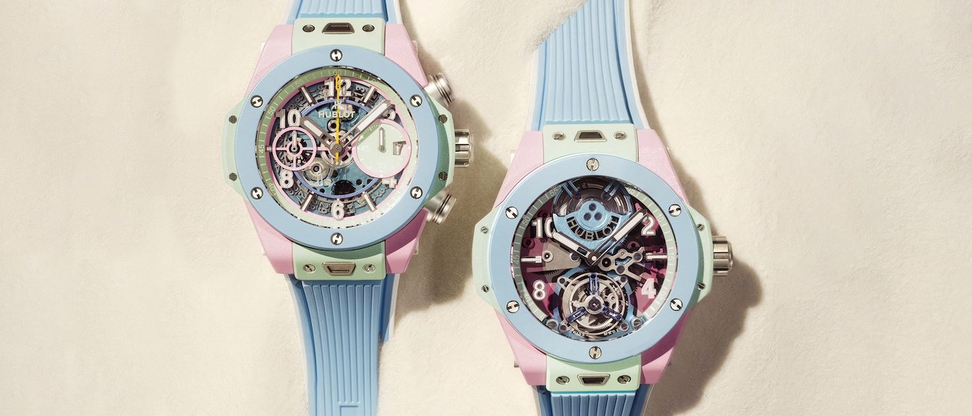 陶瓷焕新夏日色谱：HUBLOT Big Bang Summer 粉彩陶瓷限量腕表