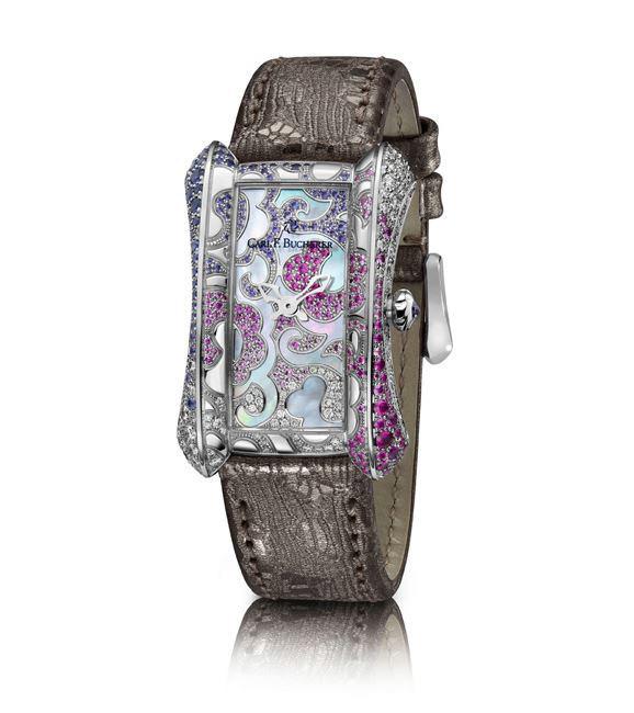 雅丽嘉Royal Rose限量珠宝腕表