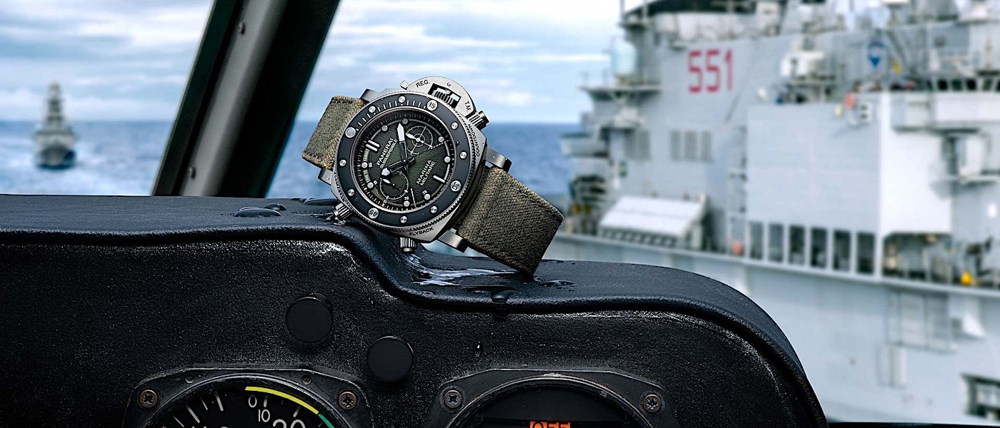 走入意大利海军的真实历练，沛纳海打造Submersible Chrono Marina Militare体验版腕表