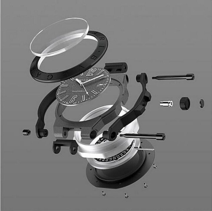 宝格丽Diagono Magnesium腕表机芯