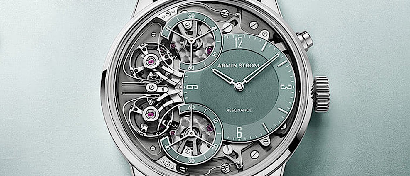 ARMIN STROM Mirrored Force Resonance改换绿色面盘再登场